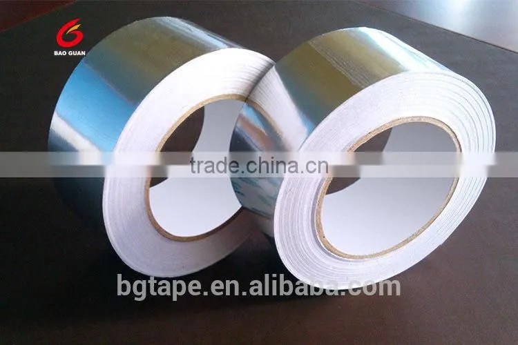 Water Base AcrylicTape Adhesive Aluminium Polyester Tapes Aluminium Foil Adhesive Tape