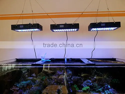 dimmable 16inch 24inch 32inch coral reef led aquarium light, 120w 165w salt water aquarium led light
