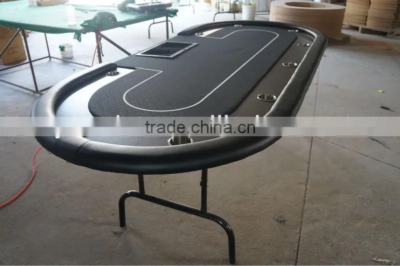 84"Texas Holdem Poker Table With High Speed Cloth