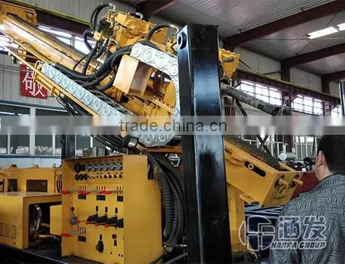 Big Hole Piling Machine on Rocks