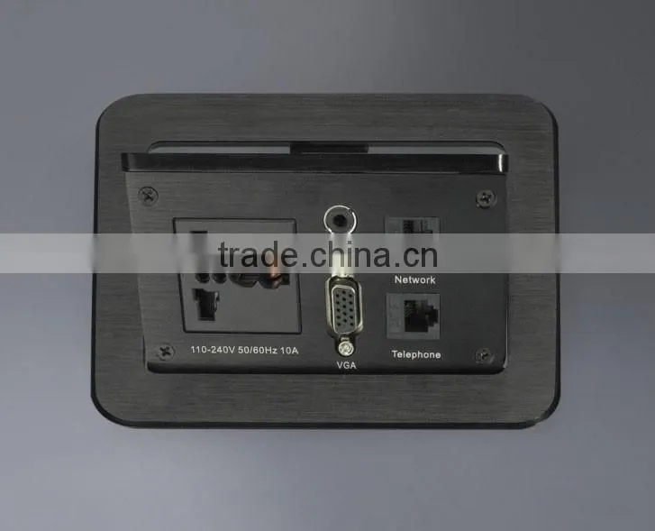 Intelligent Air Support Type 3 Pin Desktop Socket for Office