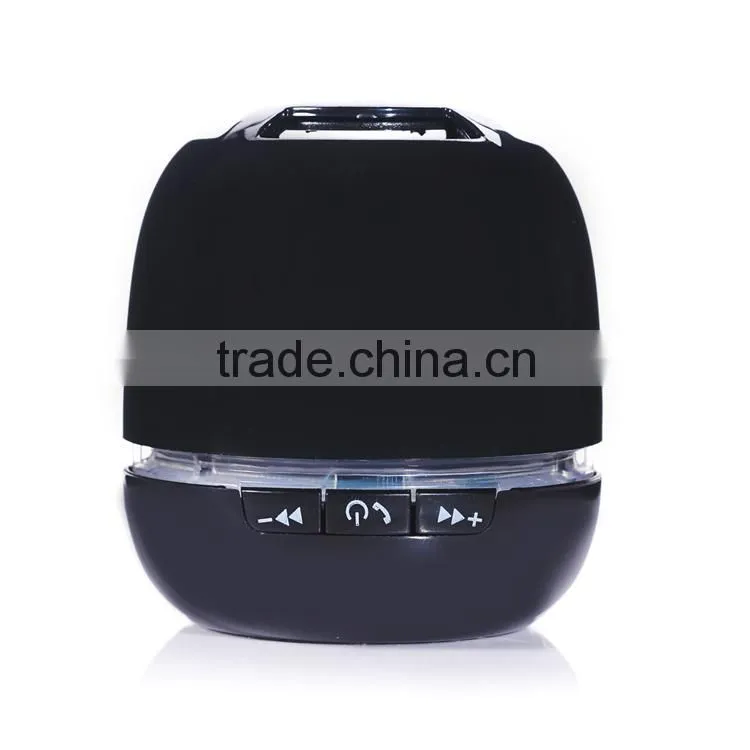 round sound LED light speaker box