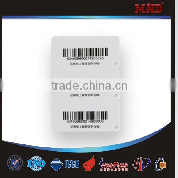 MDC914 PVC membership discounting barcode Card
