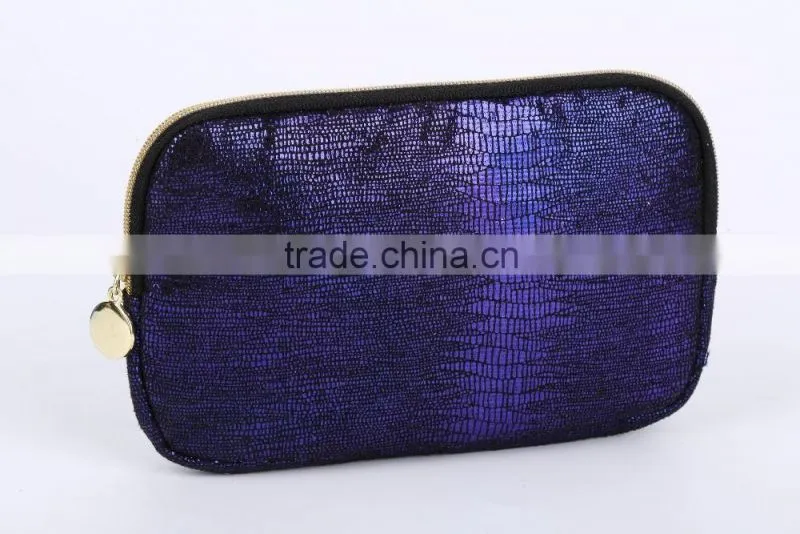 High Quality Factory Promotional PU Women Travel Cosmetic Bag