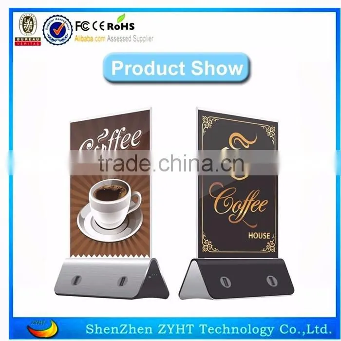 Restaurant power bank 10000mAh 4 USB output for hot Cafe , Bar shape