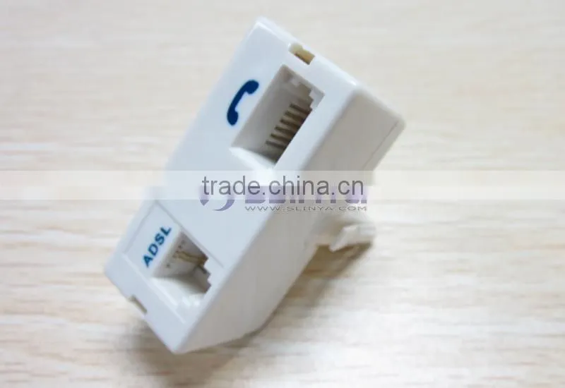 ADSL Micro Filter for use with UK BT/TalkTalk/PlusNet Broadband ADSL Router