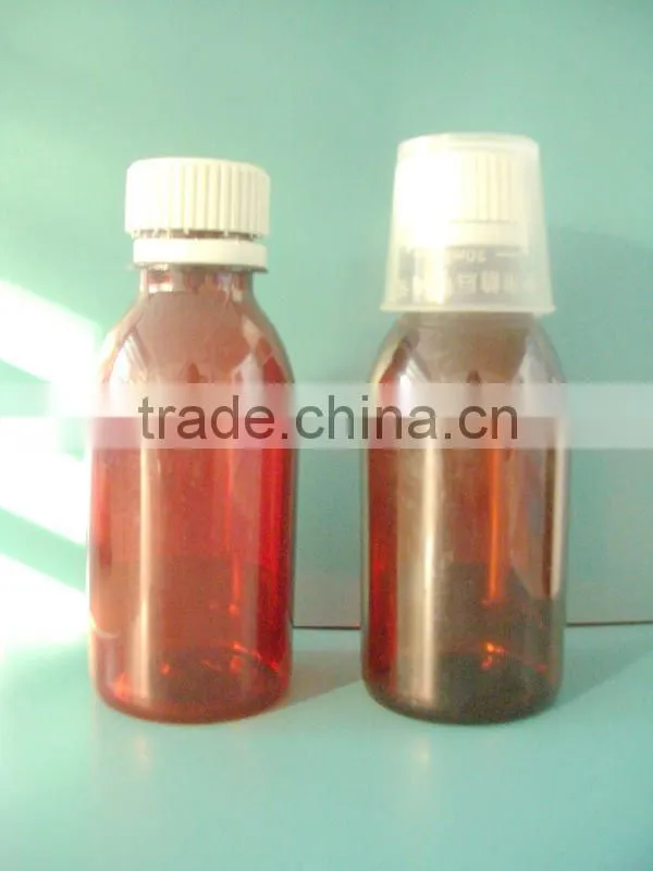 Plastic medicine bottle 120ml