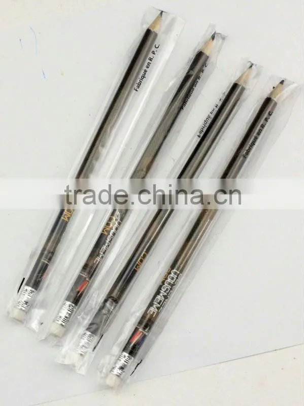 7" HB Drawing Revolving wooden pencil in pp bag