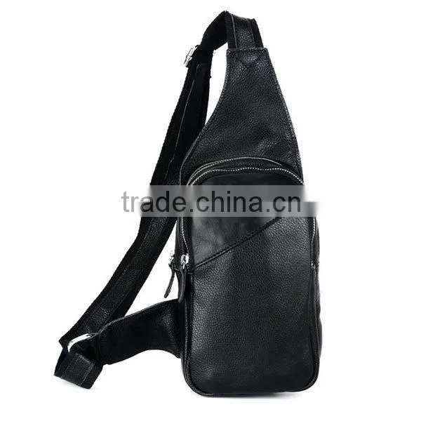 Leather Fanny Waist Packpack Shoulder Clutch Bag Handbag chest waterproof backpack