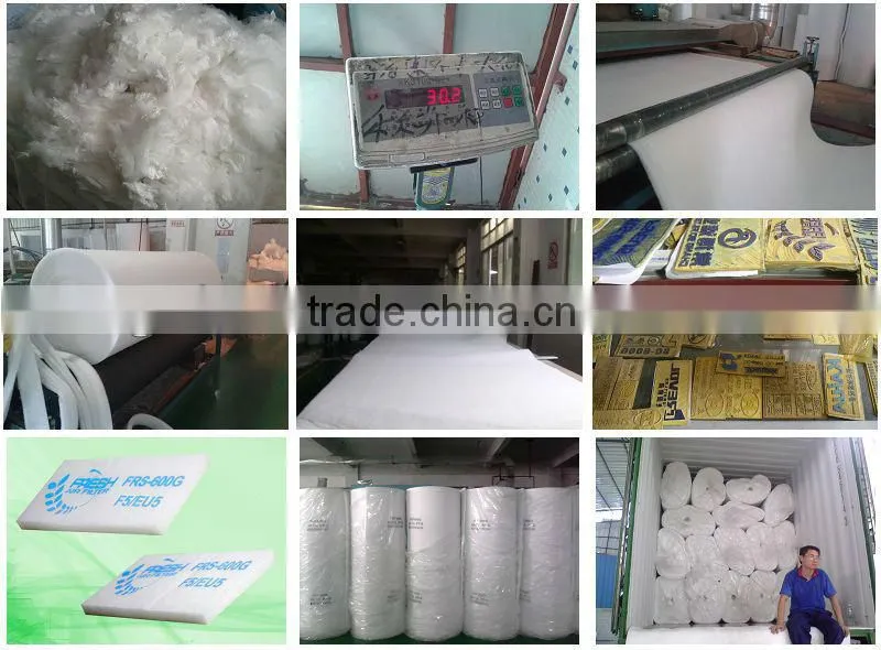FRS-30 coarse filter cotton for spray booth (manufacture)