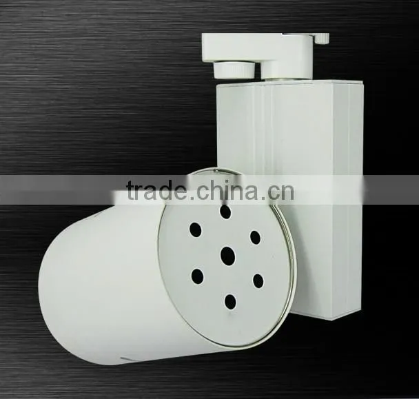 Die casting aluminum led track rail light 12w 18w led light track