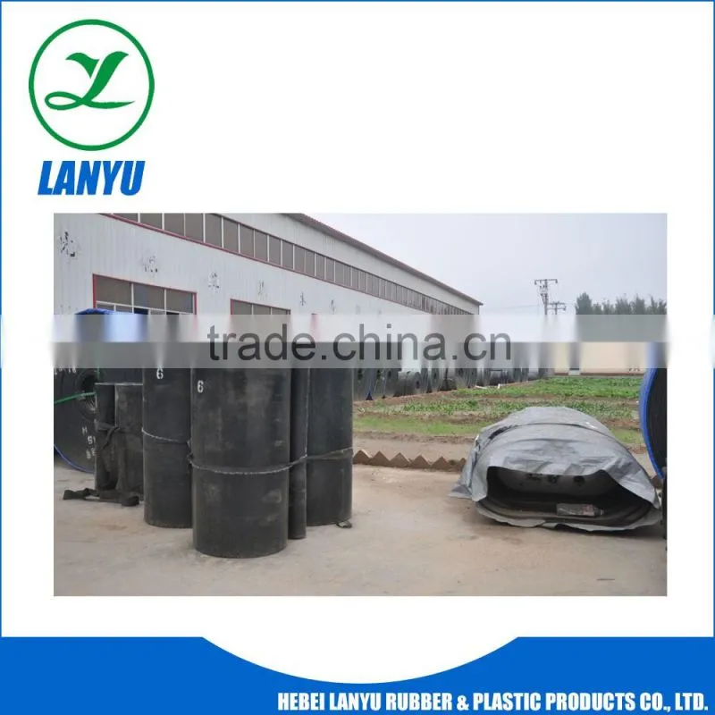 Wholesale Resistance To Aging Belt Conveyor Black Hard Rubber Roller