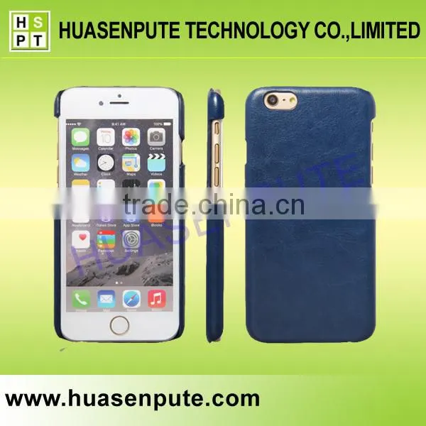 Luxury Ultra PU Leather Hard Back Case Silicone Cover For Apple iPhone 6