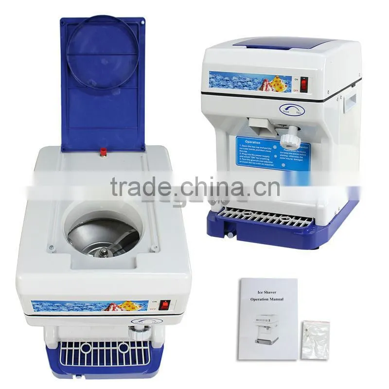 NEW ICE CRUSHER MAKER COMMERCIAL ICE SHAVER SNOW CONE MACHINE DEVICE