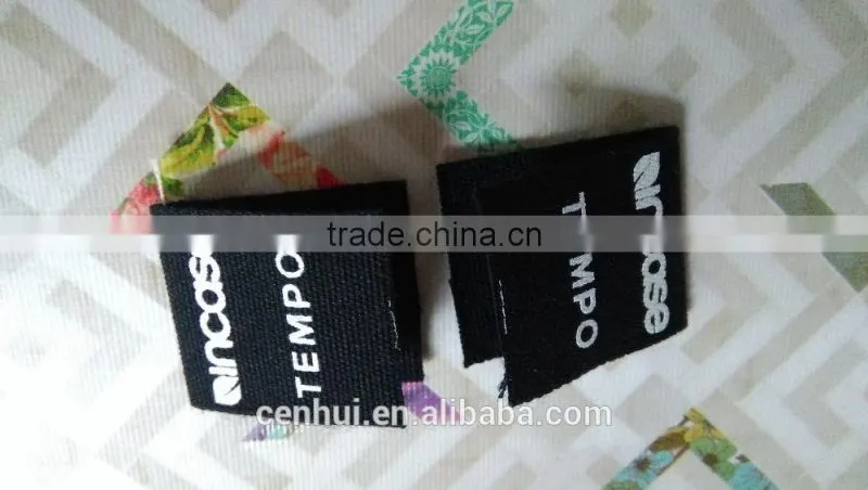 factory custom center fold print100% cotton garment label