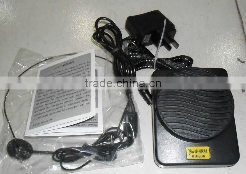 Speech Waistband Teach Amplifier Voice Portable imni Speaker(KU-838)