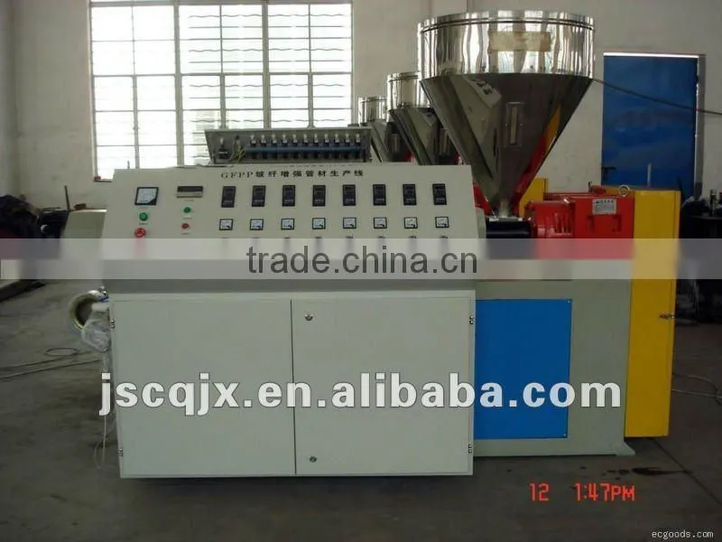 SJ65/25 Single plastic extrusion machine for pipe/sheet/profile
