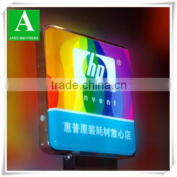 Led light box vacuum thermoformed PMMA design