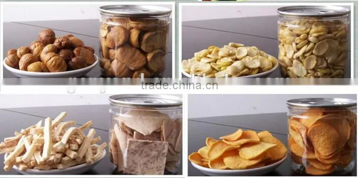 vacuum mixed fried fruit/vegetable chips chips machine for fruit processing
