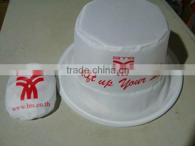 2012 new design promotion foldable bucket hat