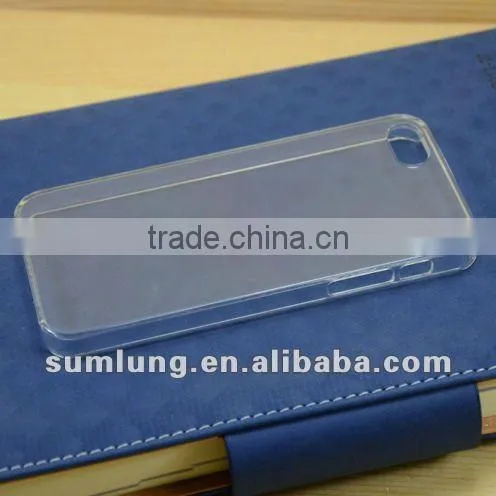 Transparent Crystal Case, colorful case for iPhone5, newest clear case