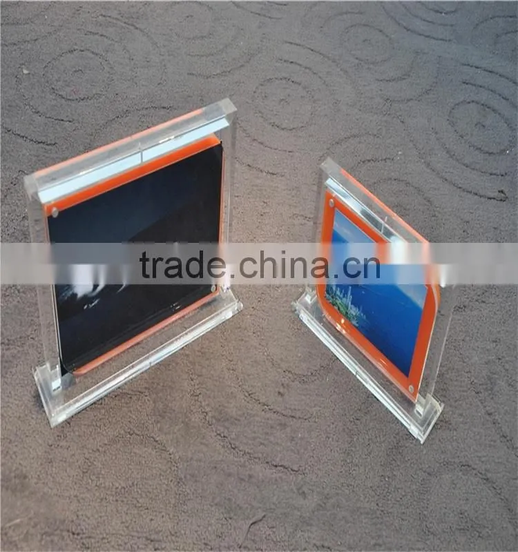 Hot Sale ! Acrylic Rotatable Photo Frame