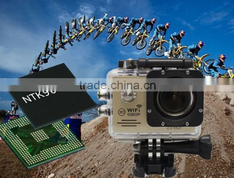 2016 High quality manufacture SJ7000 2.0 LCD Waterproof Sport Camera NT96655 1080P 30FPS WiFi Action Camcorder Car Dvrs SJ7000