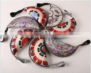 mini foldable mouse pad with mini mouse for travel and promotional gifts