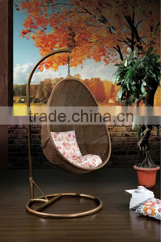 Granco KAL913 different color rattan hanging egg chair