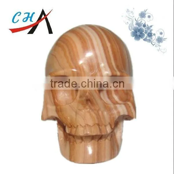 wholesale easter decoration crystal skulls stone sculpture manufacturers