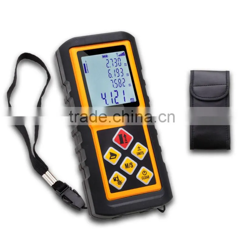 Area Volume Measurer Range Finder Accuracy 1mm 100m/328ft Laser Distance Meter