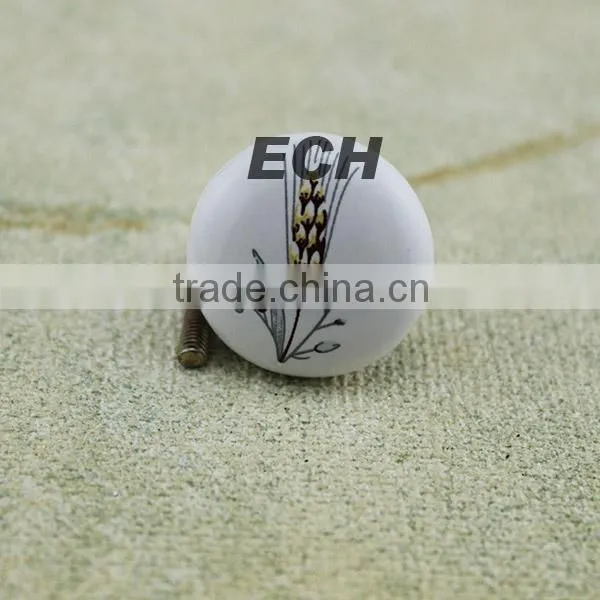 High quality ceramic white ceramic door knobs