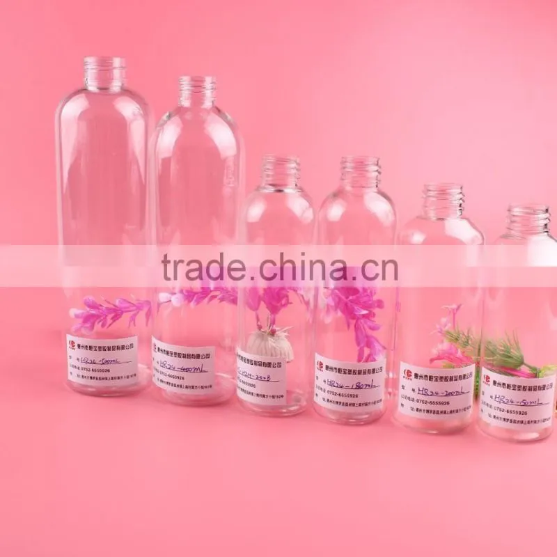 400ml Shampoo transparent bottle