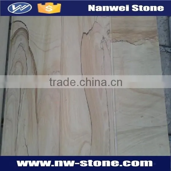 Yellow / Beige Sandstone,Bush Hammered Surface Finishing and Sandstone Type Mint Sandstone