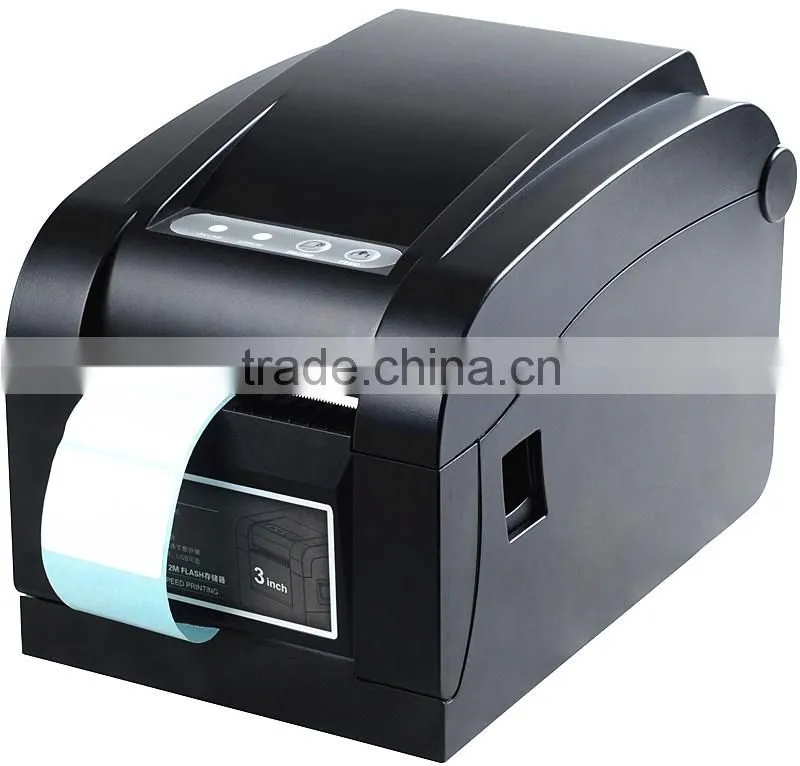 high speed 82mm thermal barcode label printer
