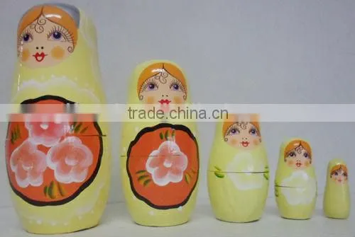 wooden russion nesting doll