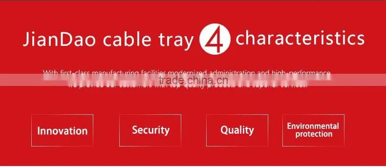 Hot dip galvanized cable tray ISO certificate