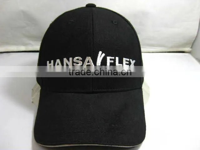 2012 fashion design Embroidery 6 panel Cap