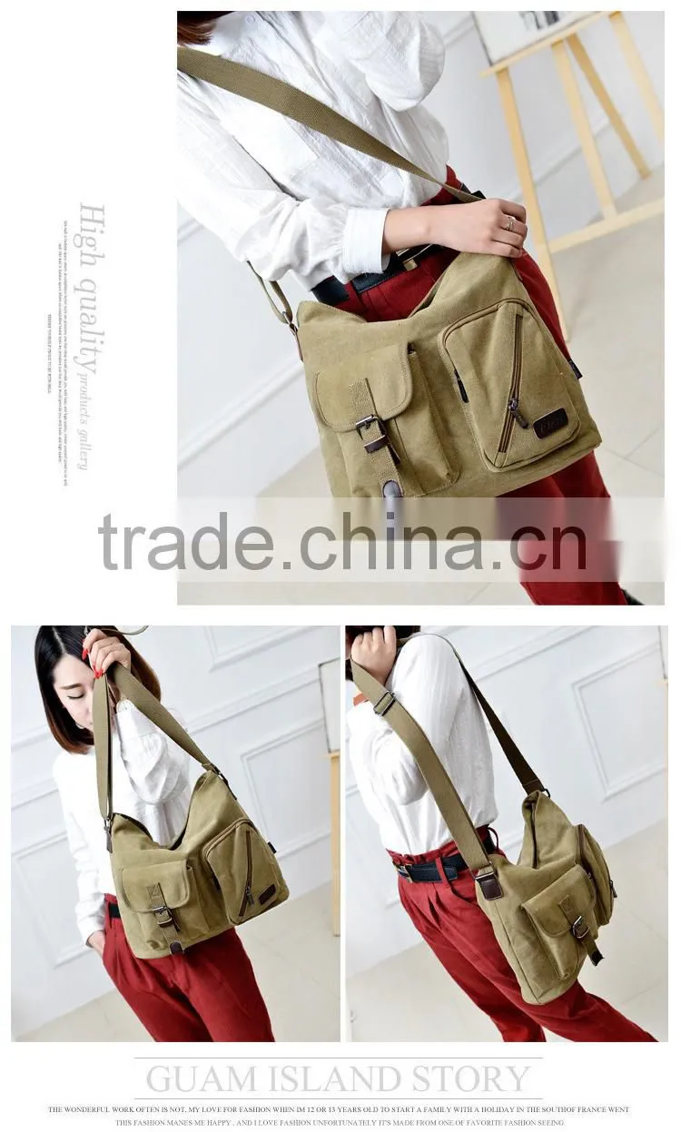 wholesale travel luggage bag canvas handbag shoulder bag