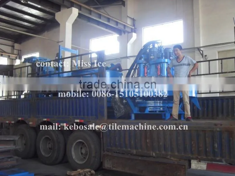 KB-125C roof tiles floor tiles Concrete roof tile making machine