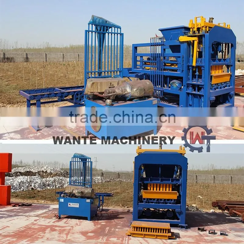 QT6-15 6 inches and 9 inches cement block machine for nigeria