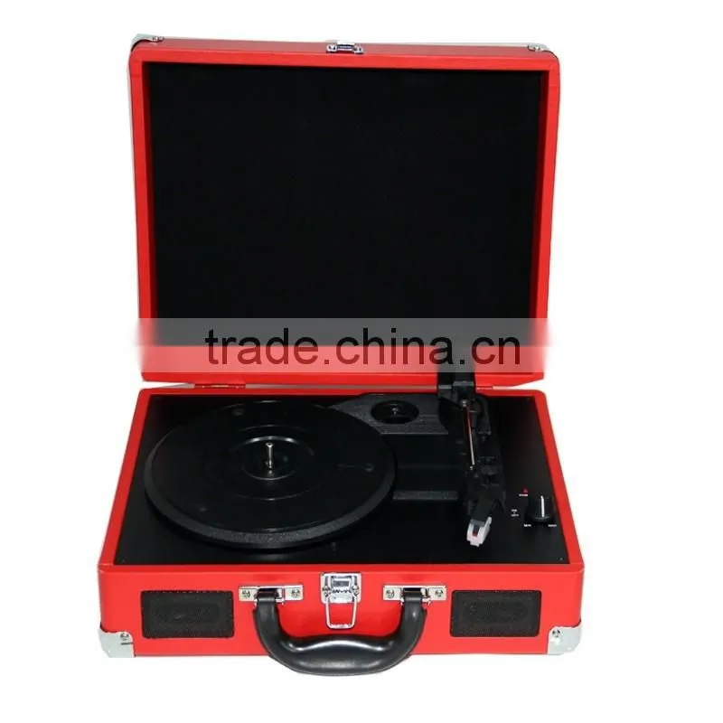 shenzhen factory okly wholesale record turntable player with OEM service