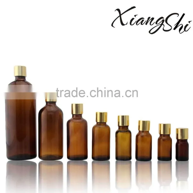 100ml pink glass essential oil bottle