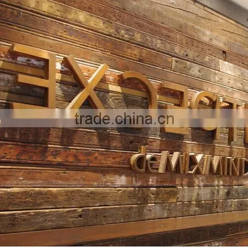 Custom LED backlit signage stainless outdoor sign board material