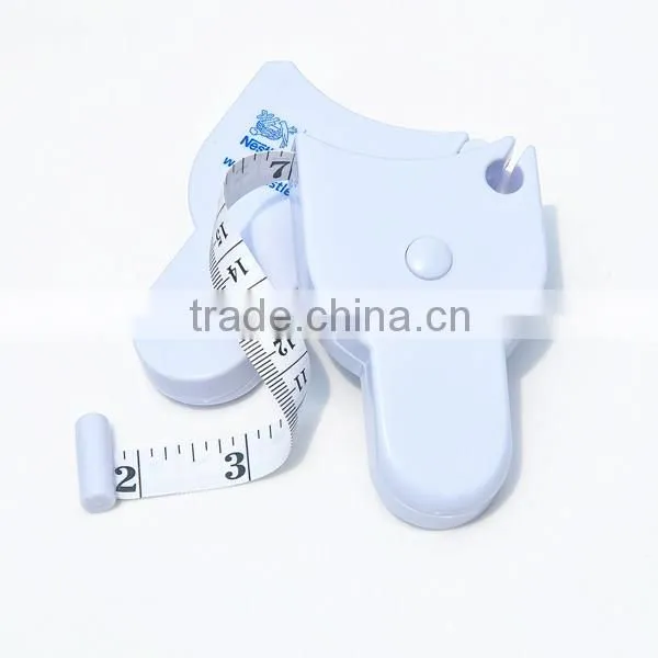 60inch white waist pvc measure tape promotional tape measure for children Australia style with Company Logo or Name