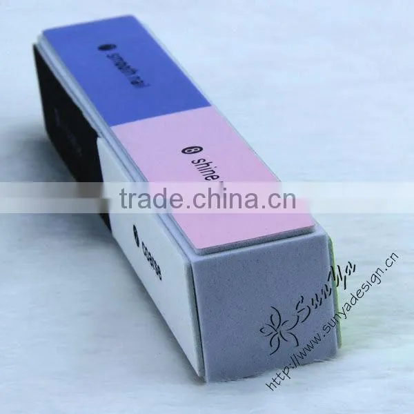 Professional 4 side 8 steps magic nail buffer