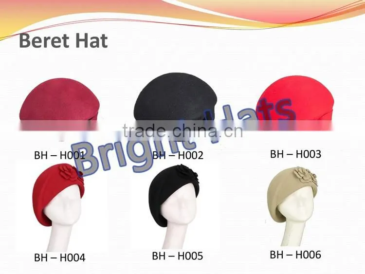 Wool felt hat Fedora hat Cloche hat Bucket hat Floppy hat Cowboy hats Bowler hat Top hat Porkpie hat