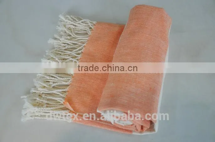 100% Cotton Turkish Towel Bath Hamam Fouta Peshtemal Pestemal Towel