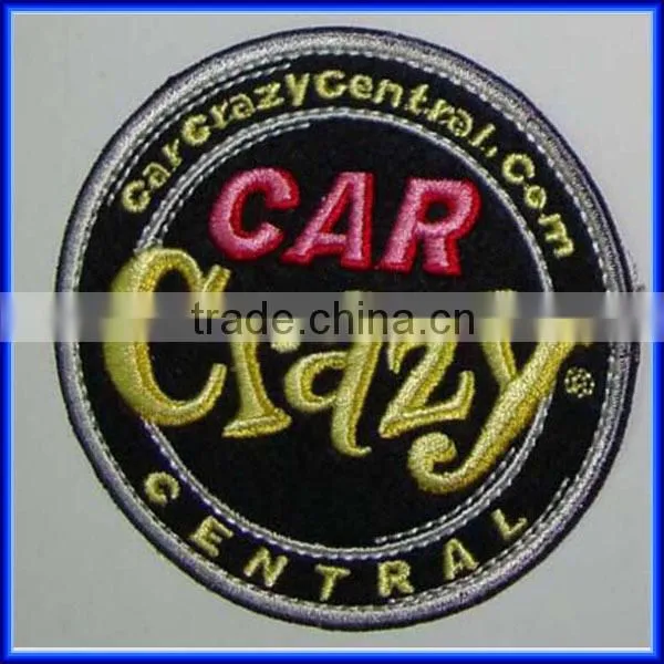 Wholesale High Quality Car Woven Embroidery Cartoon Patches