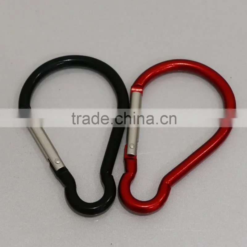 QD-H201Hot selling mini aluminium mountaineering buckle